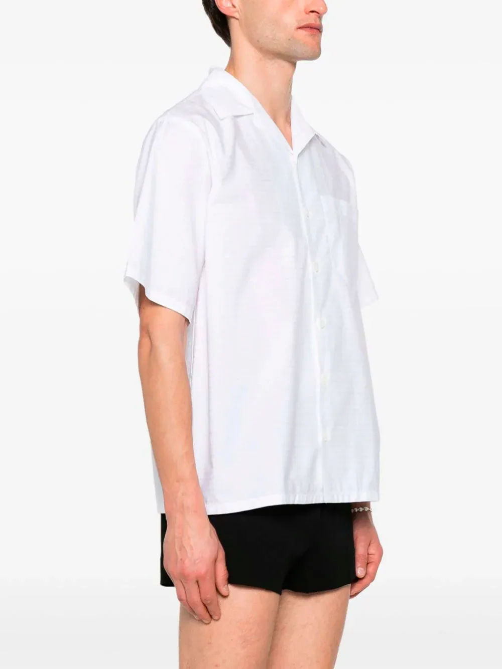 Appliqué-logo shirt