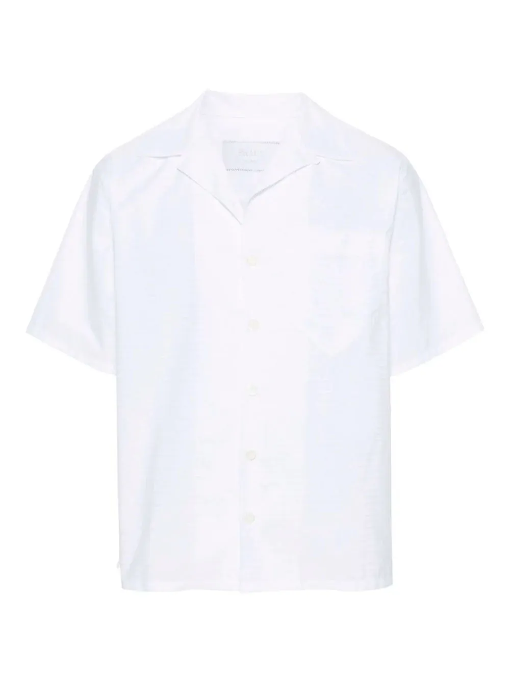 Appliqué-logo shirt