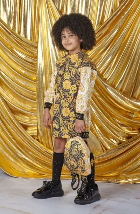 AW23 A Dee Girls Baroque Love Blair Dress