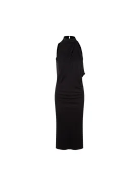 Baroque Print Maxi Dress