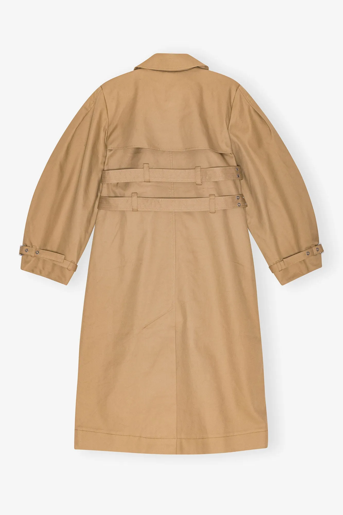 Bonded Cotton Trench Coat