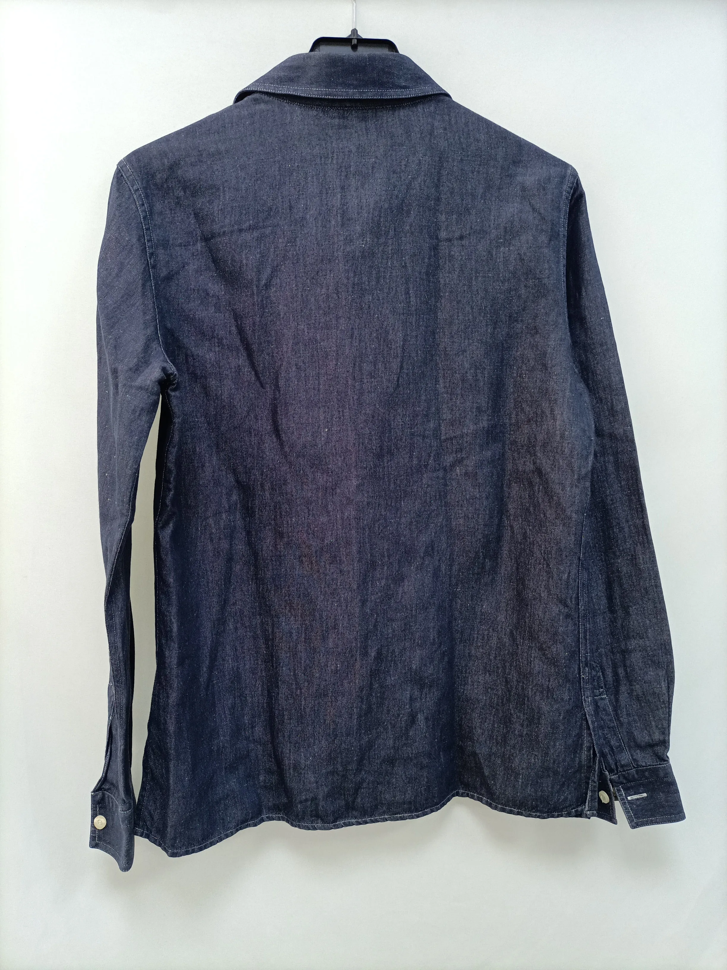 BURBERRY. Camisa fluida denim T.38