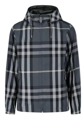 Burberry Checked Hooded Reversible Jacket