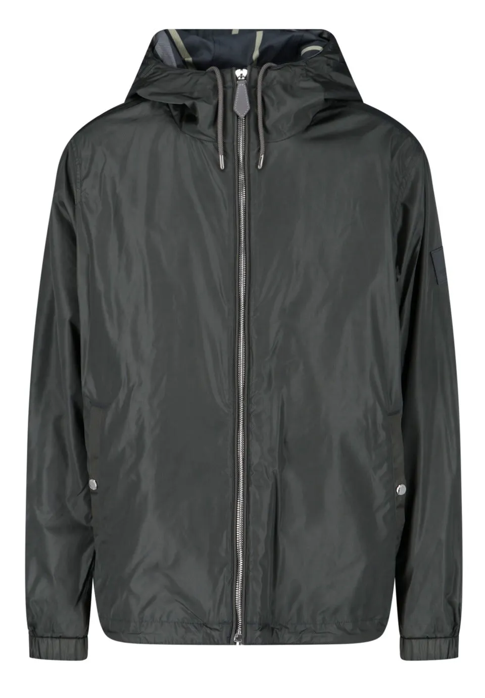 Burberry Checked Hooded Reversible Jacket