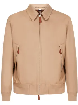 Burberry Checked Lined Zipped Jacket