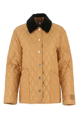 Burberry Checked Lining Quilted Jacket