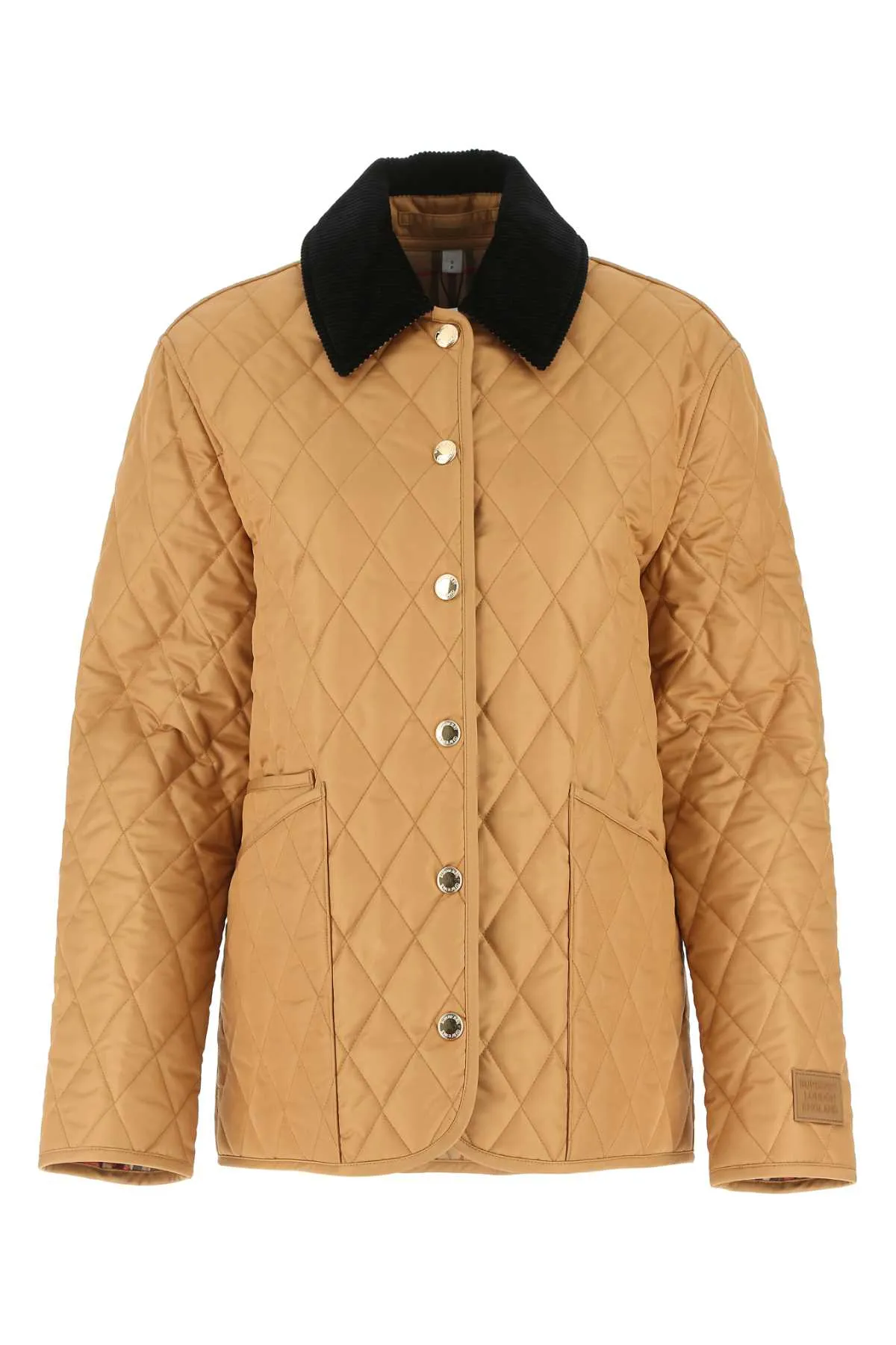 Burberry Checked Lining Quilted Jacket