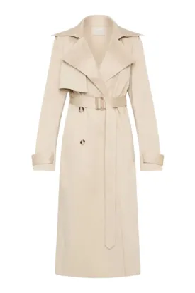 Classic Trench Coat - Champagne