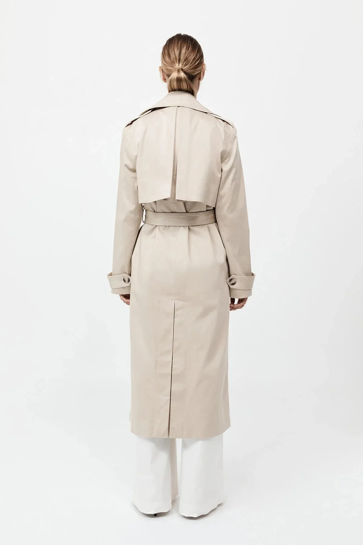 Classic Trench Coat - Champagne