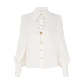 Collared Heart Blouse