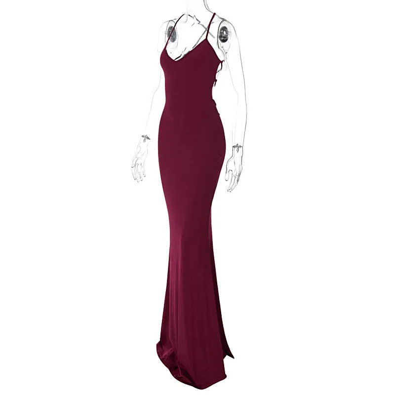 Dana Backless Bodycon Maxi Dress