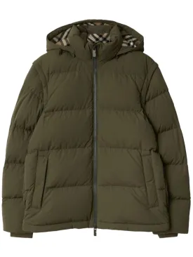 Detachable-Sleeve Puffer Jacket