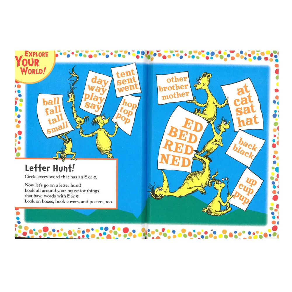 Dr. Seuss Workbook: Preschool