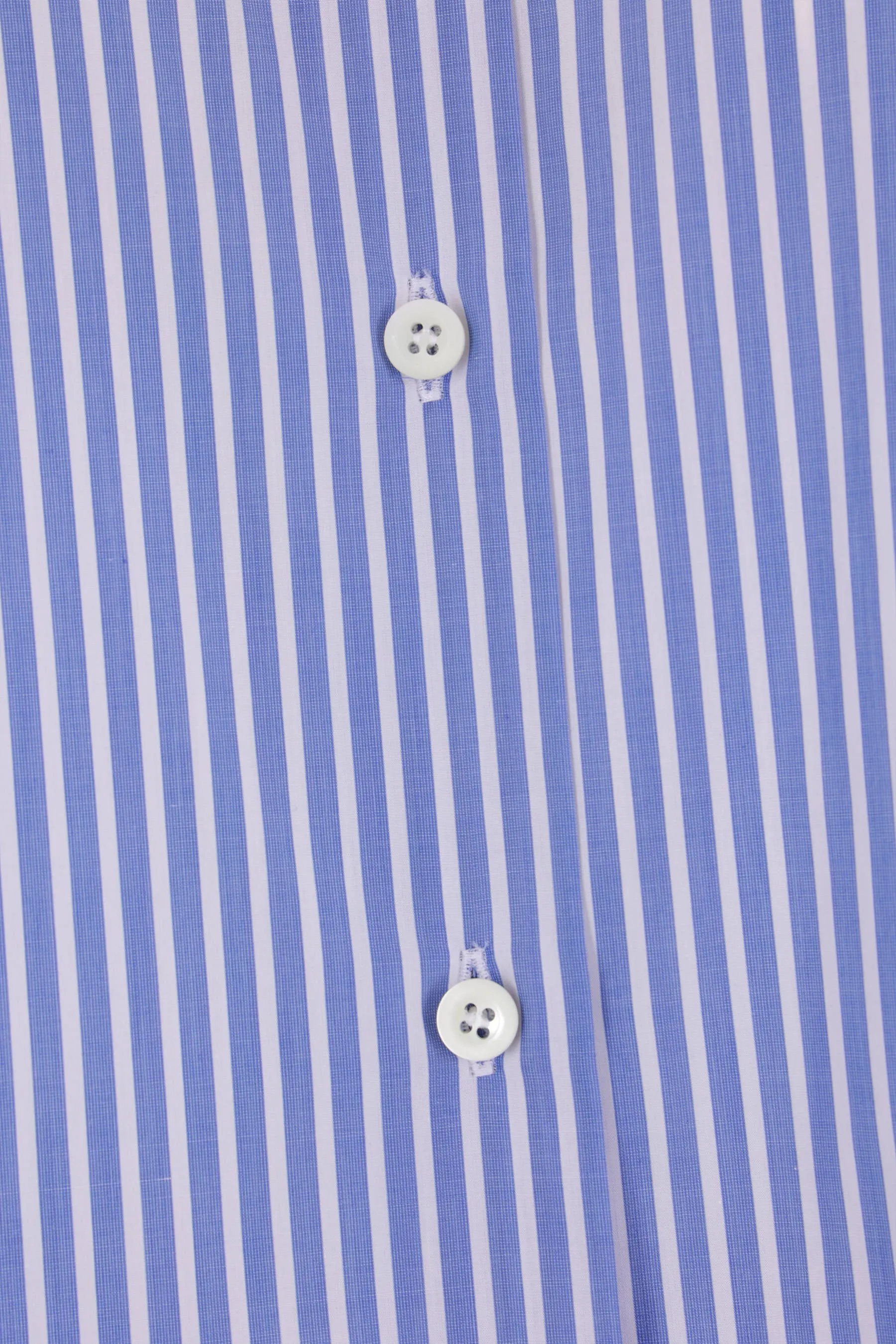 Embroidered Striped Cotton Top