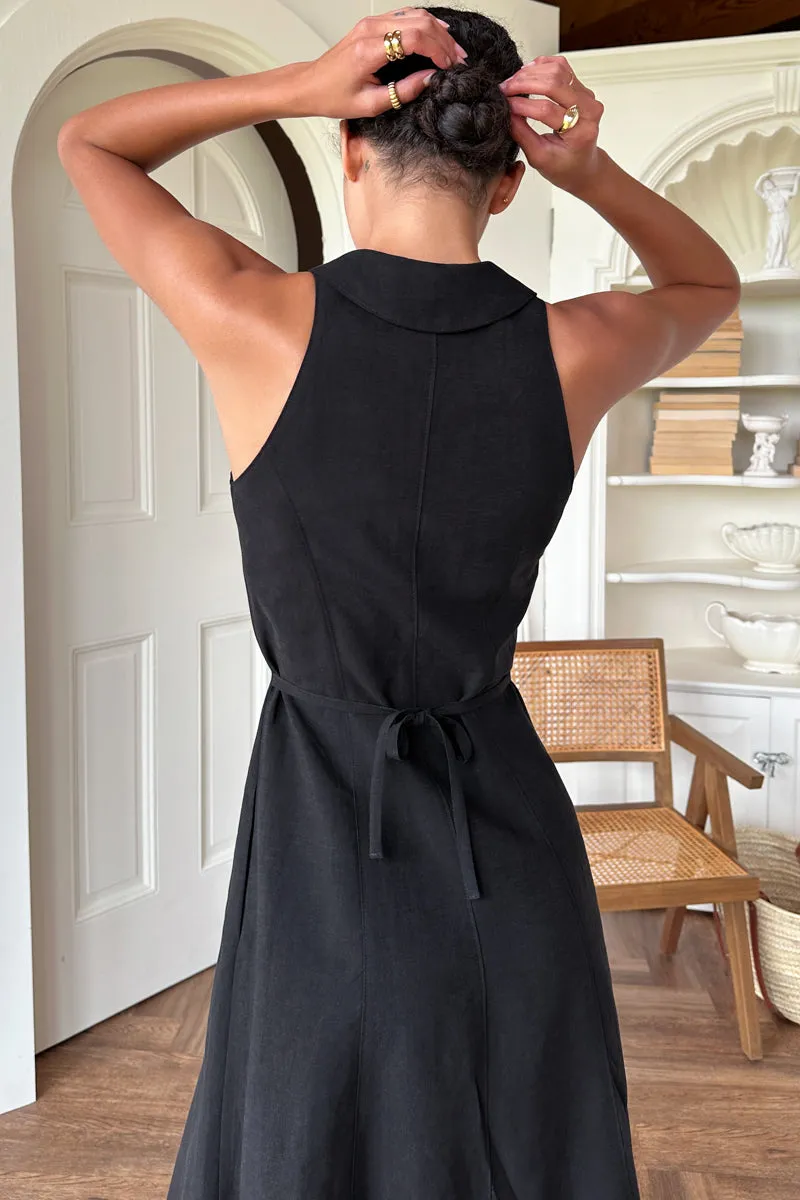 Emerson Fry Atelier Cafe Dress Black
