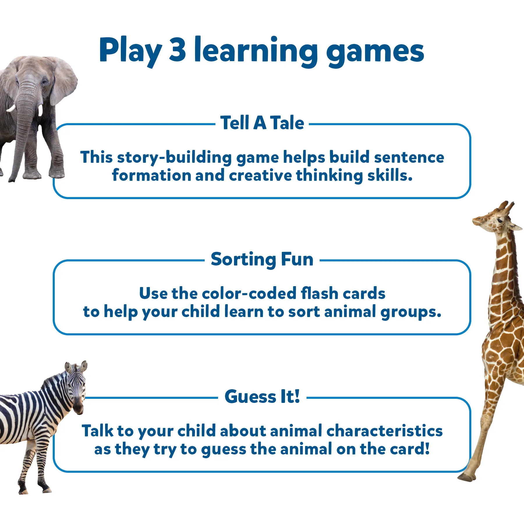 Flash Cards - First 100 Animals