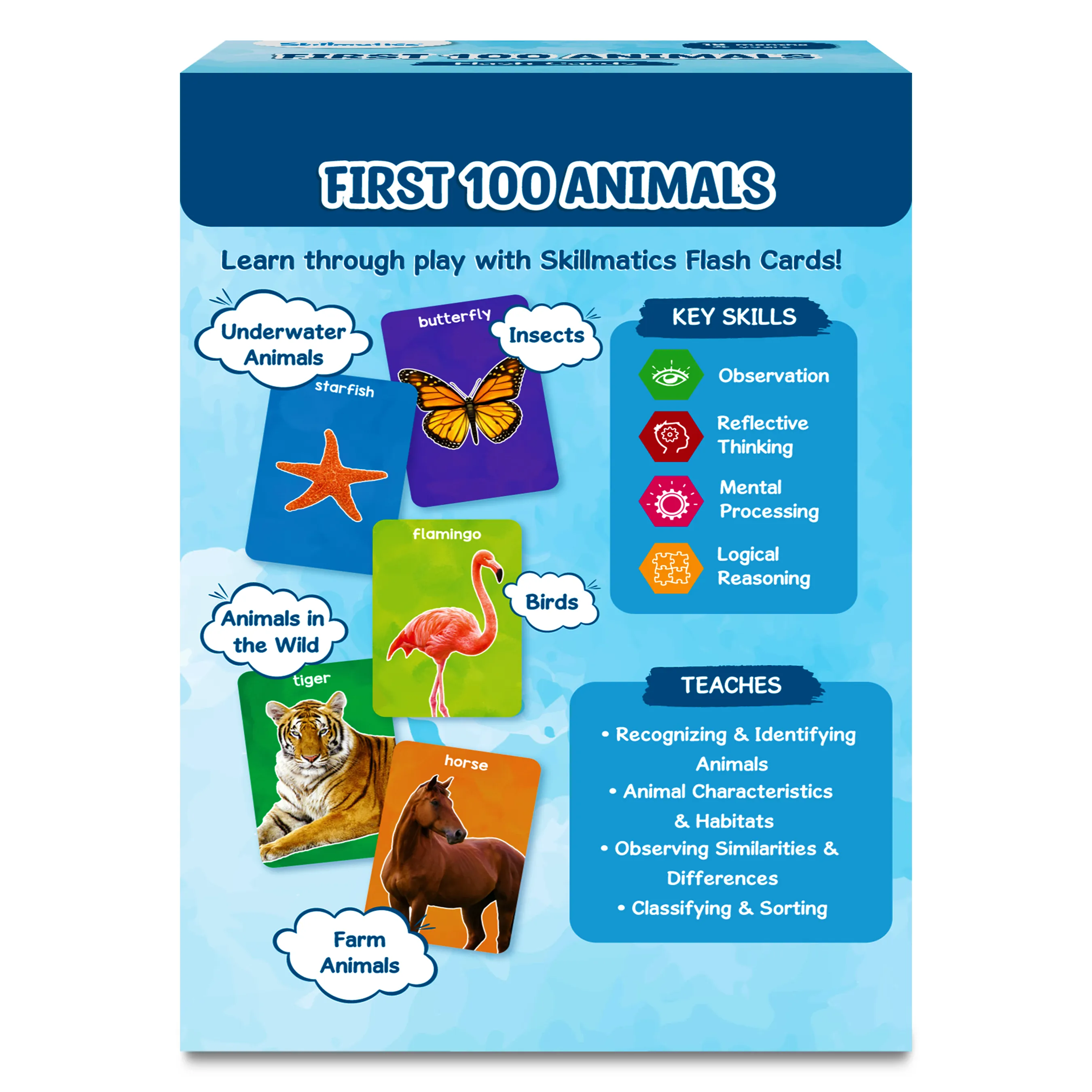 Flash Cards - First 100 Animals