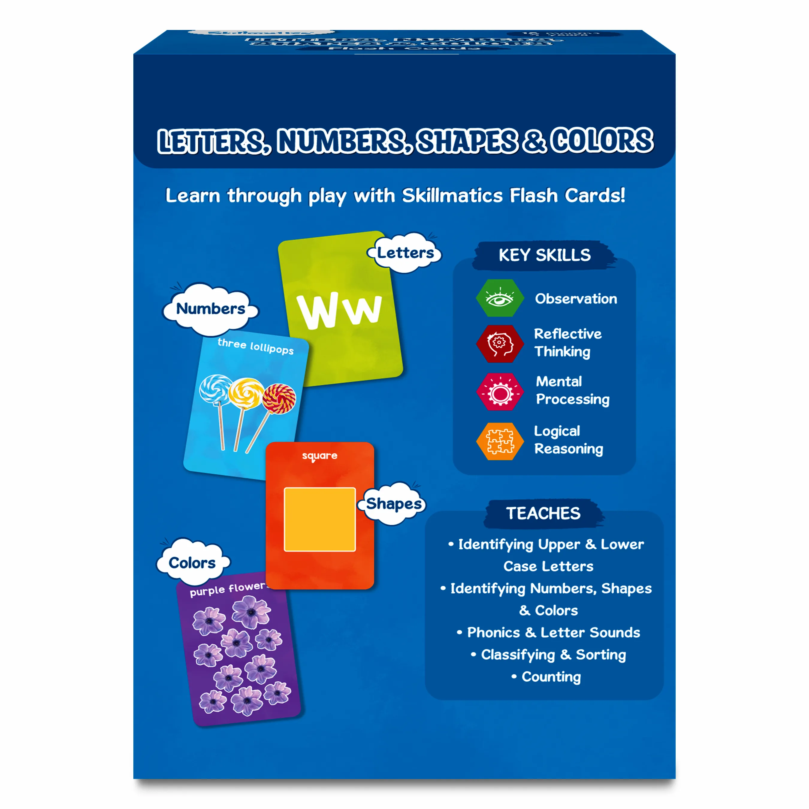 Flash Cards - Letters, Numbers, Shapes and Colors