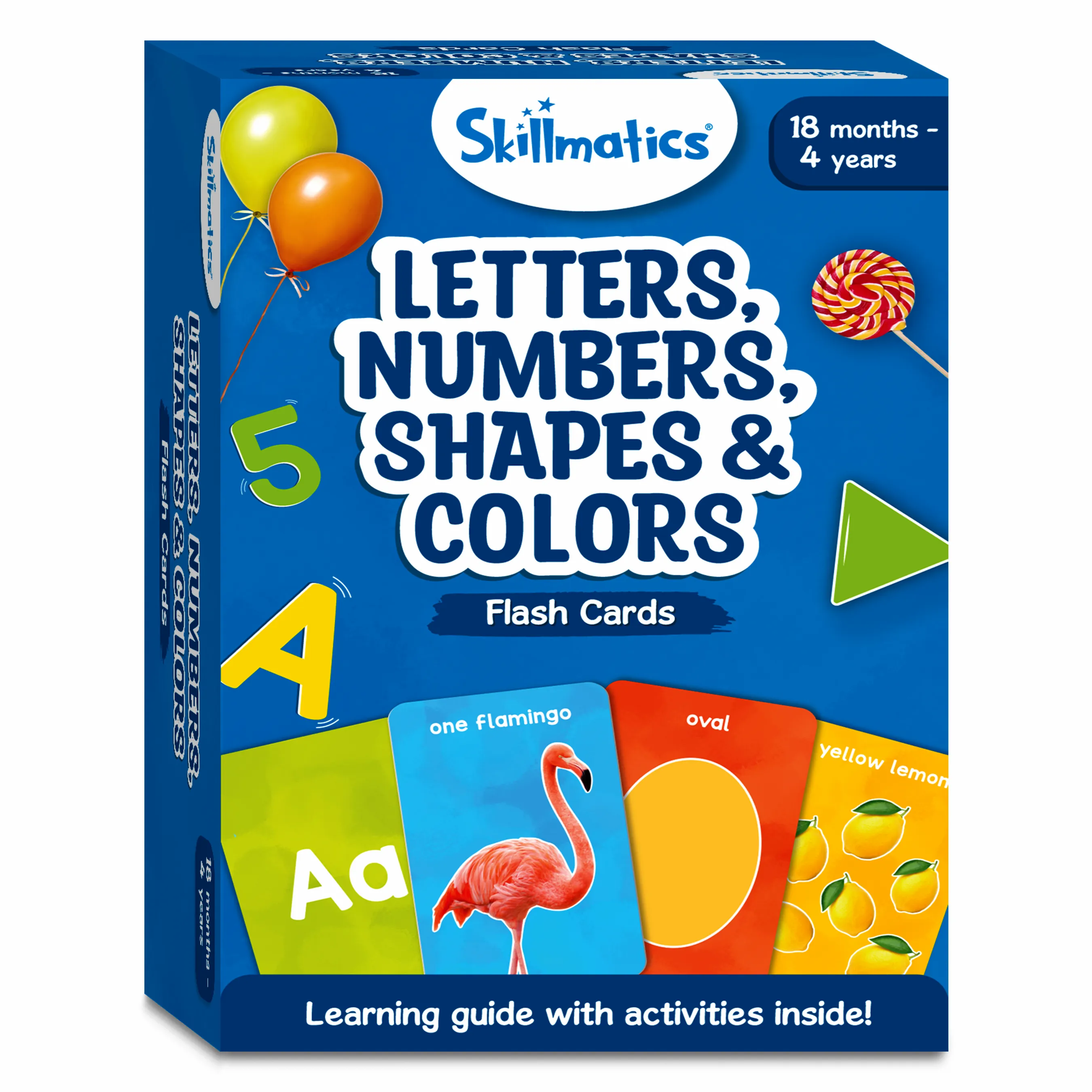 Flash Cards - Letters, Numbers, Shapes and Colors