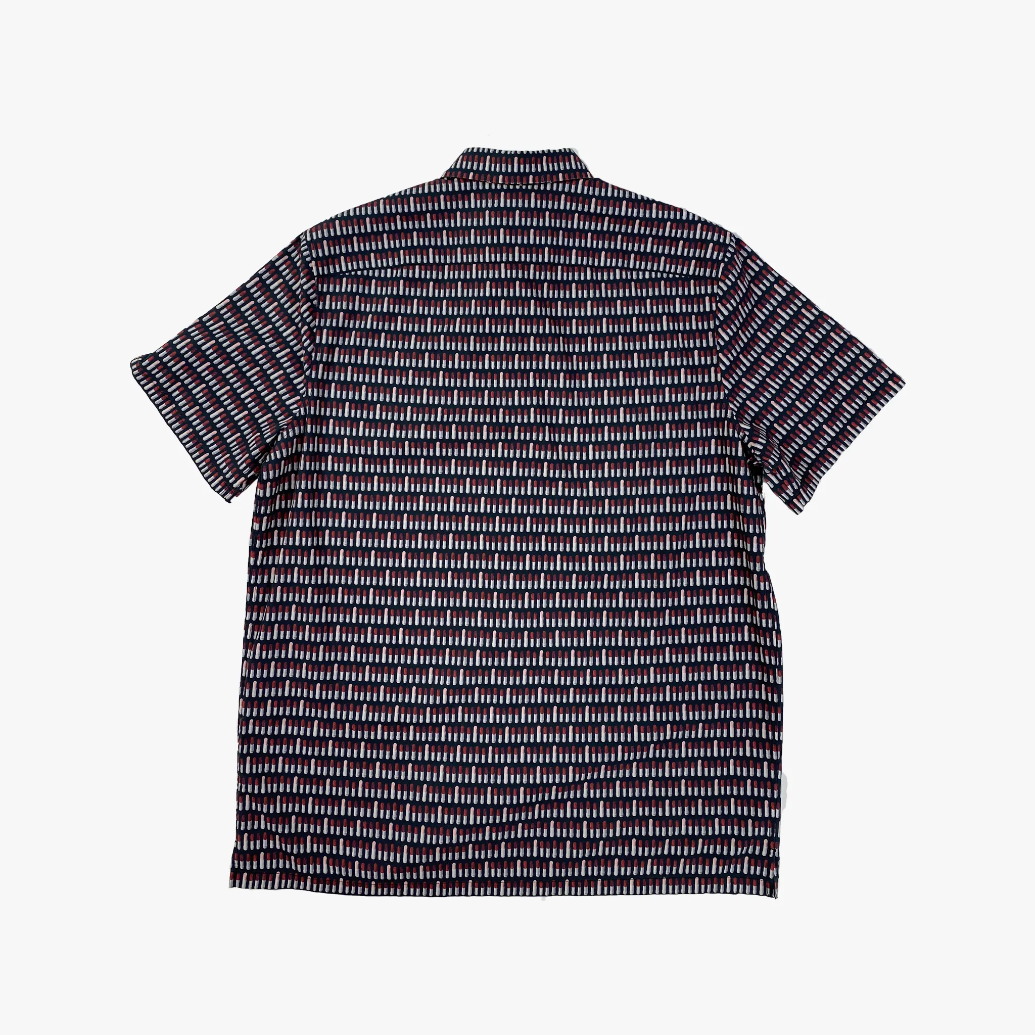 Full Lipstick Print Poplin Shirt