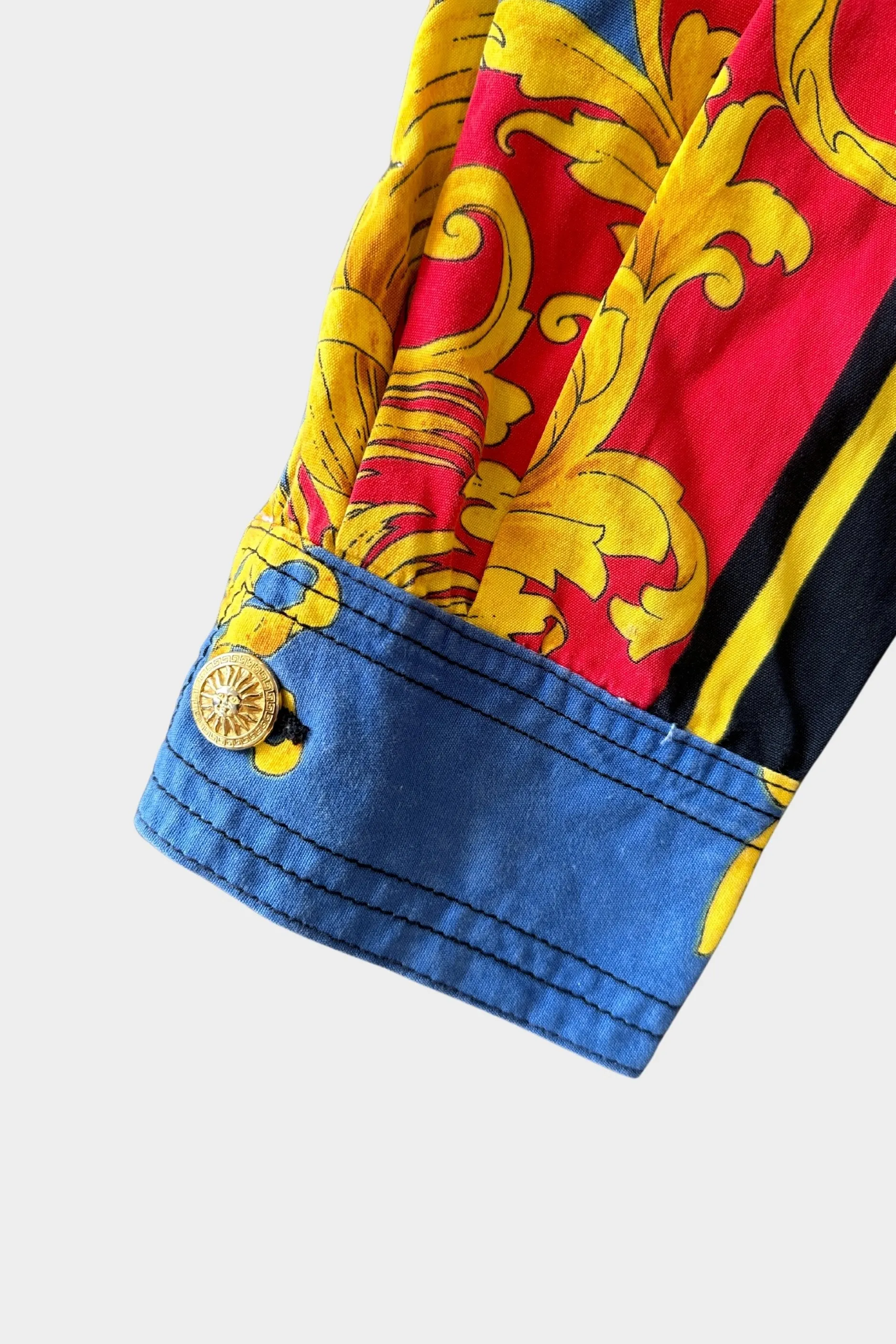 Gianni Versace S/S 1993 Baroque Sun Cropped Jacket