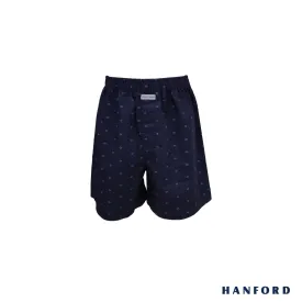 Hanford Kids/Teens 100% Premium Cotton Woven Shorts Orion - Cloud Print (Single Pack)
