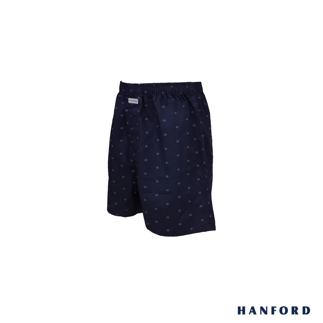 Hanford Kids/Teens 100% Premium Cotton Woven Shorts Orion - Cloud Print (Single Pack)