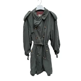 Hermes Vintage Kaki Trench Coat Size 54 fits M to L