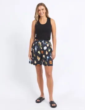 Italian Summer Shorts - Black