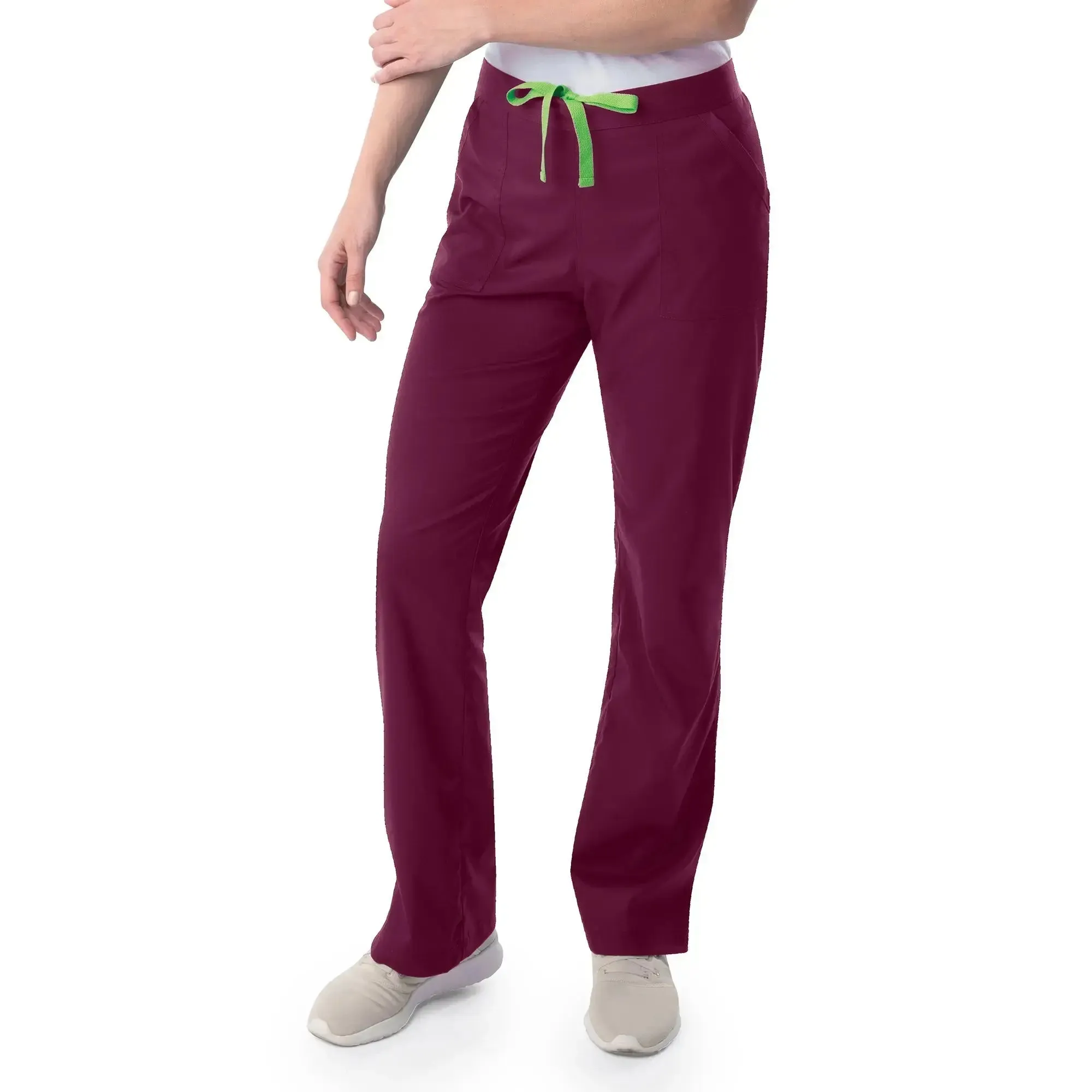 Landau ProFlex Women's Straight-Leg Cargo Scrub Pants - Petite Size
