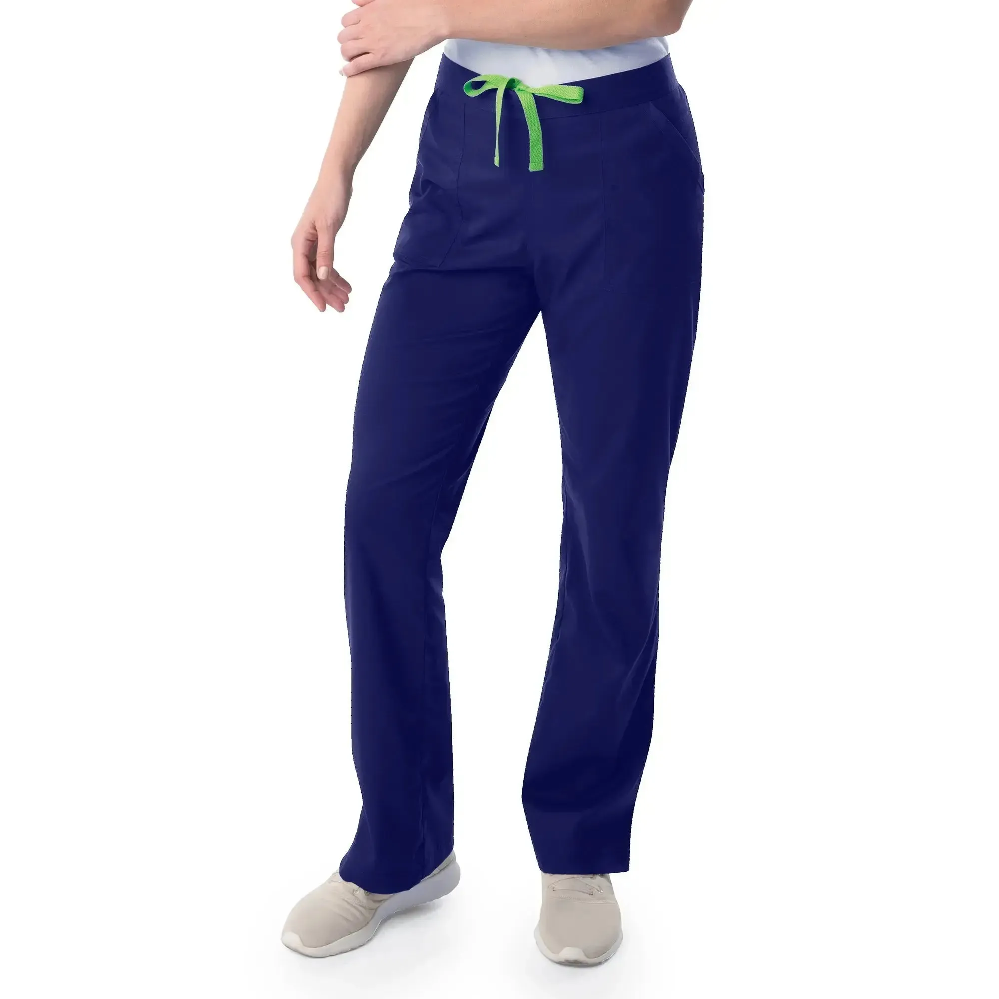 Landau ProFlex Women's Straight-Leg Cargo Scrub Pants - Petite Size