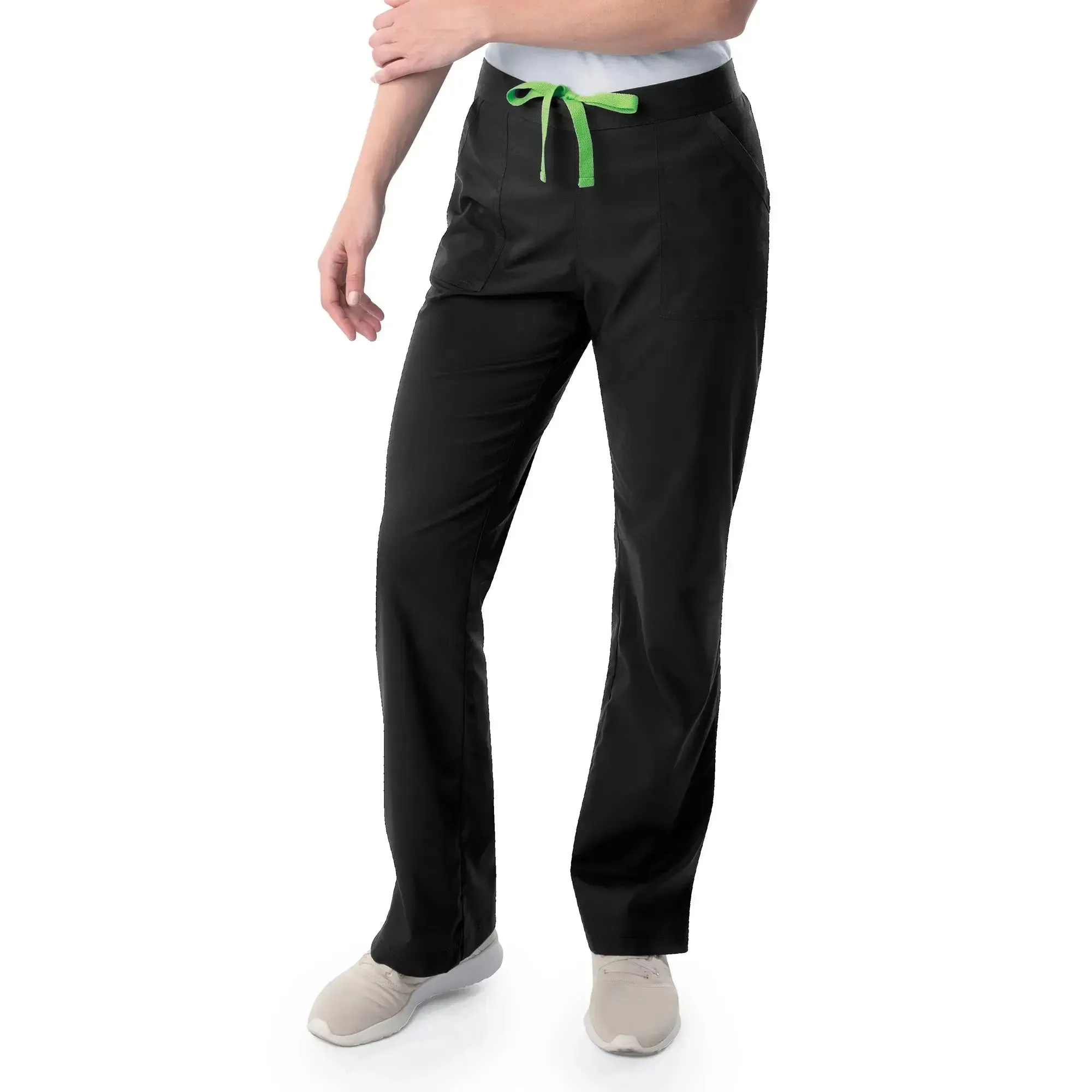Landau ProFlex Women's Straight-Leg Cargo Scrub Pants - Petite Size