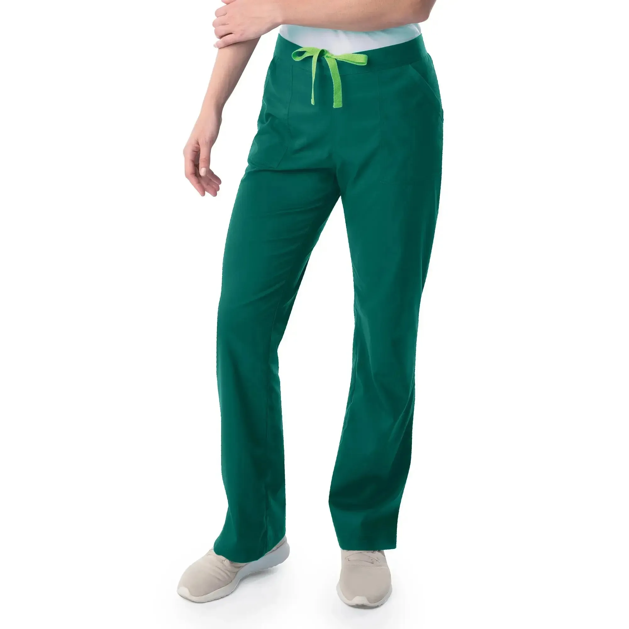 Landau ProFlex Women's Straight-Leg Cargo Scrub Pants - Petite Size