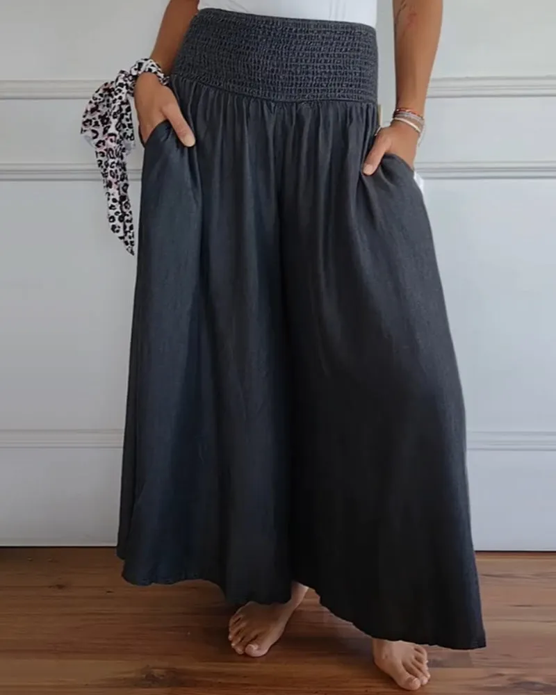 Lyra Elastic Waist Skirt
