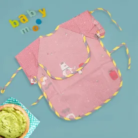 Nature Lover Pink Wear Me Bib