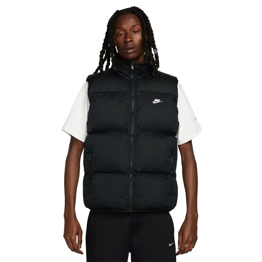 NIKE SPORTSWEAR CLUB PRIMALOFT VEST - BLACK/WHITE