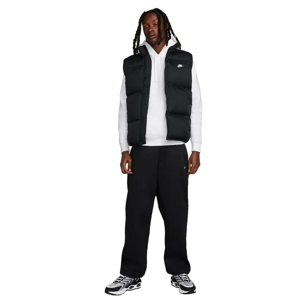NIKE SPORTSWEAR CLUB PRIMALOFT VEST - BLACK/WHITE