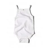 Organic Onesie - Pointelle Tank White
