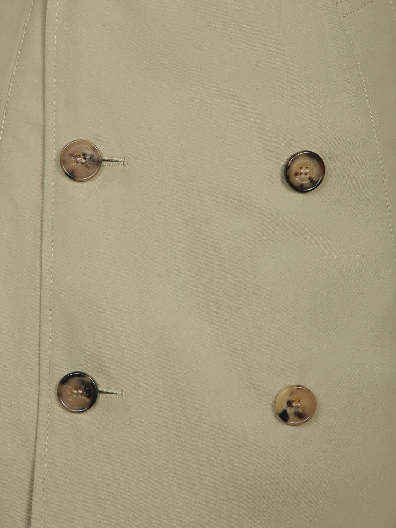 Oversize Beige Trench Coat