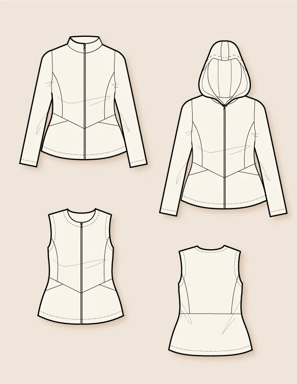 Pina Jacket and Vest