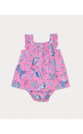Plumeria Infant Dress