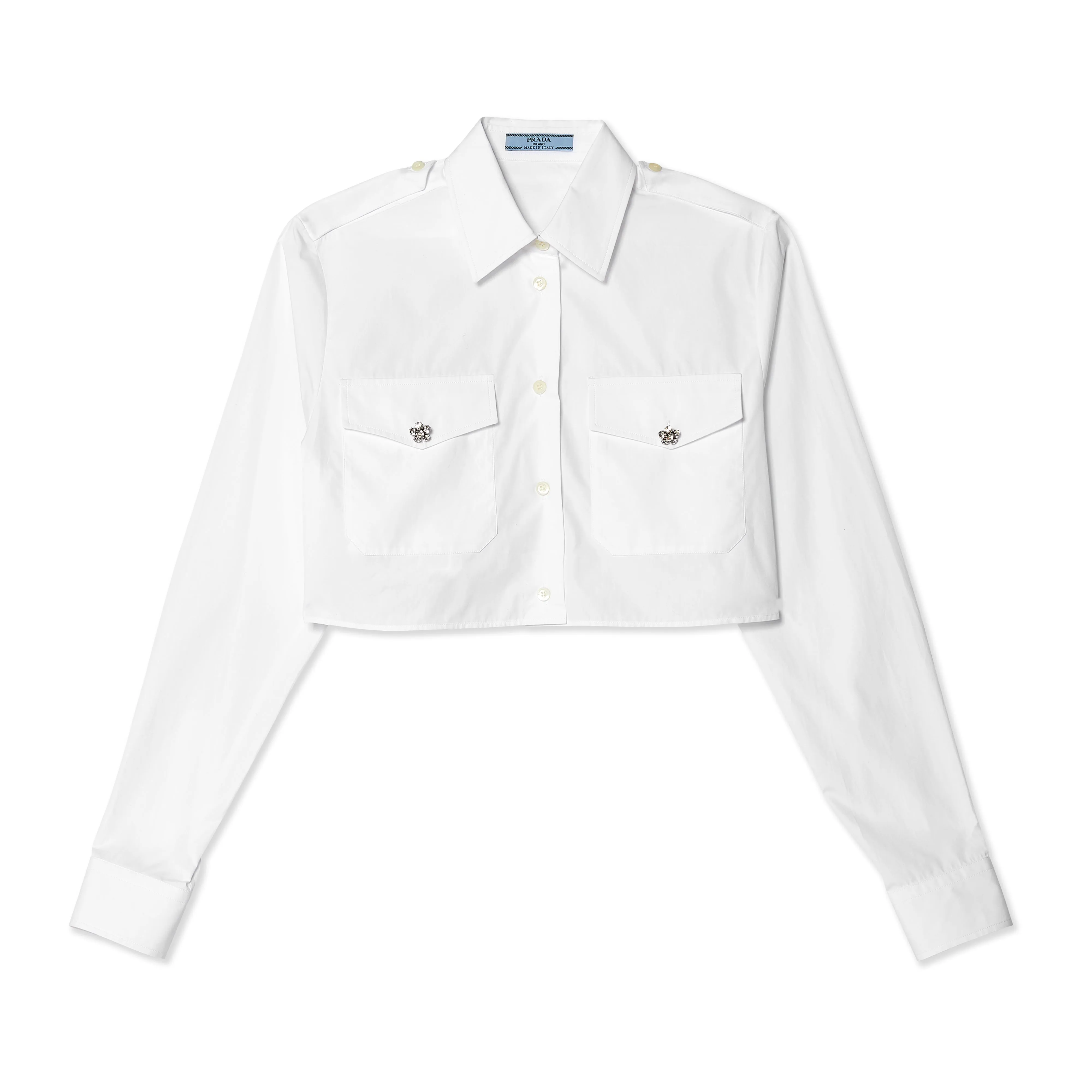 Prada - Women's Poplin Shirt - (White)
