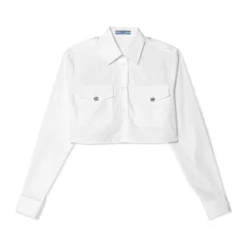 Prada - Women's Poplin Shirt - (White)