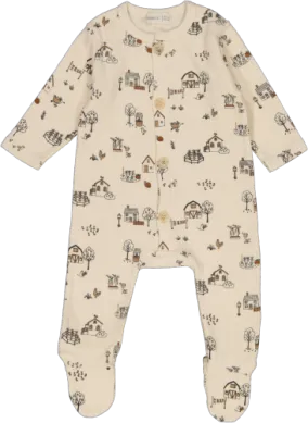 Printed Gardening Playsuit *LAST ONE - 6/9m*