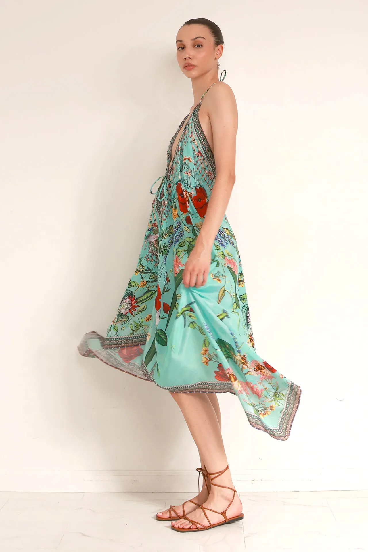 Printed Summer Maxi Dress