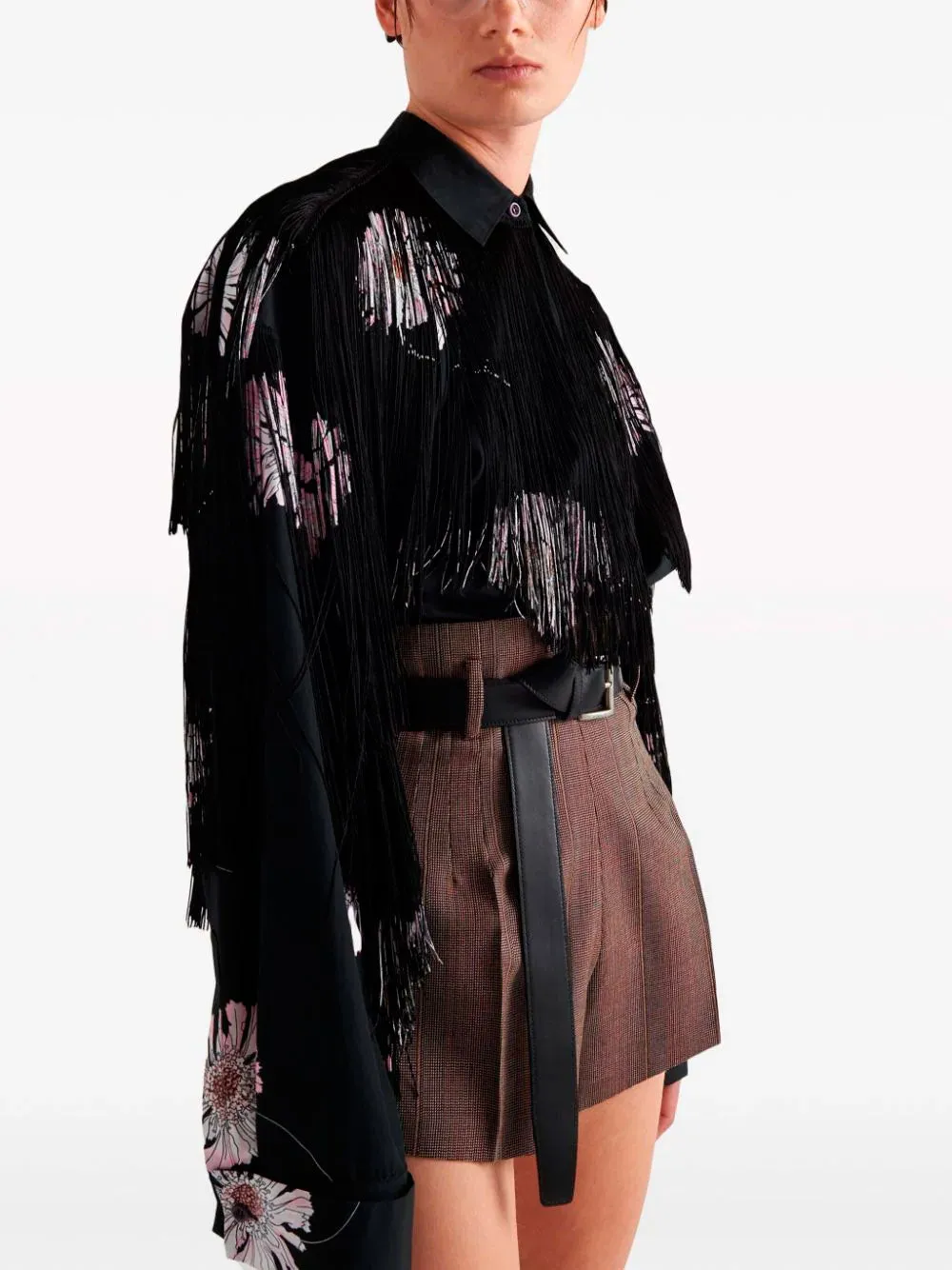 Rose fring shirt