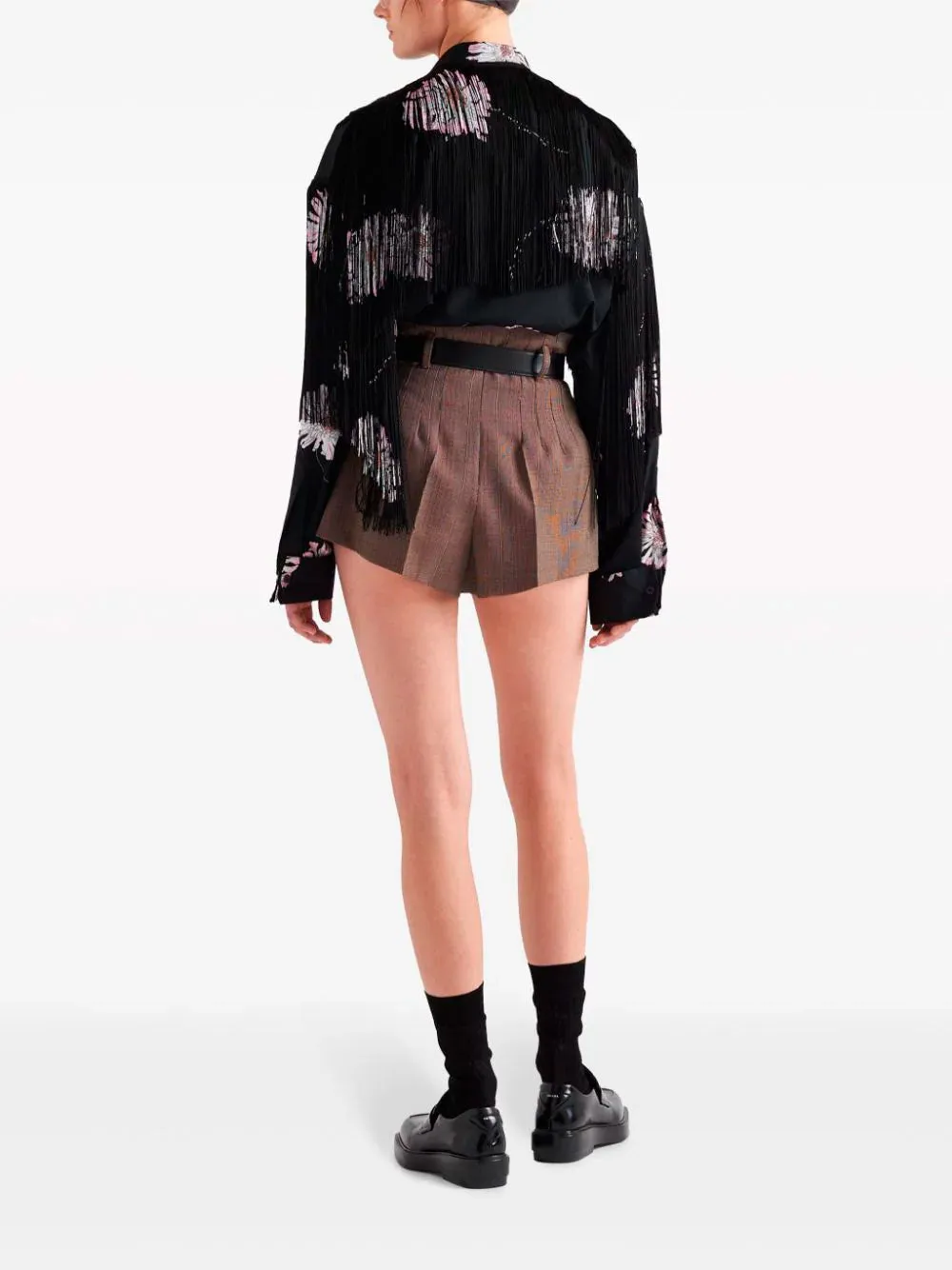 Rose fring shirt