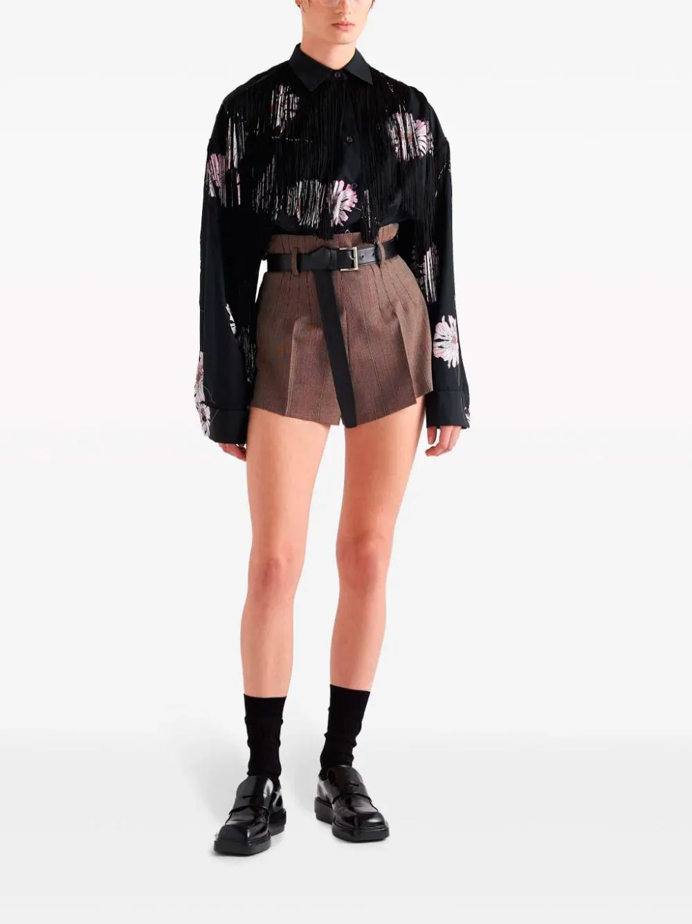 Rose fring shirt