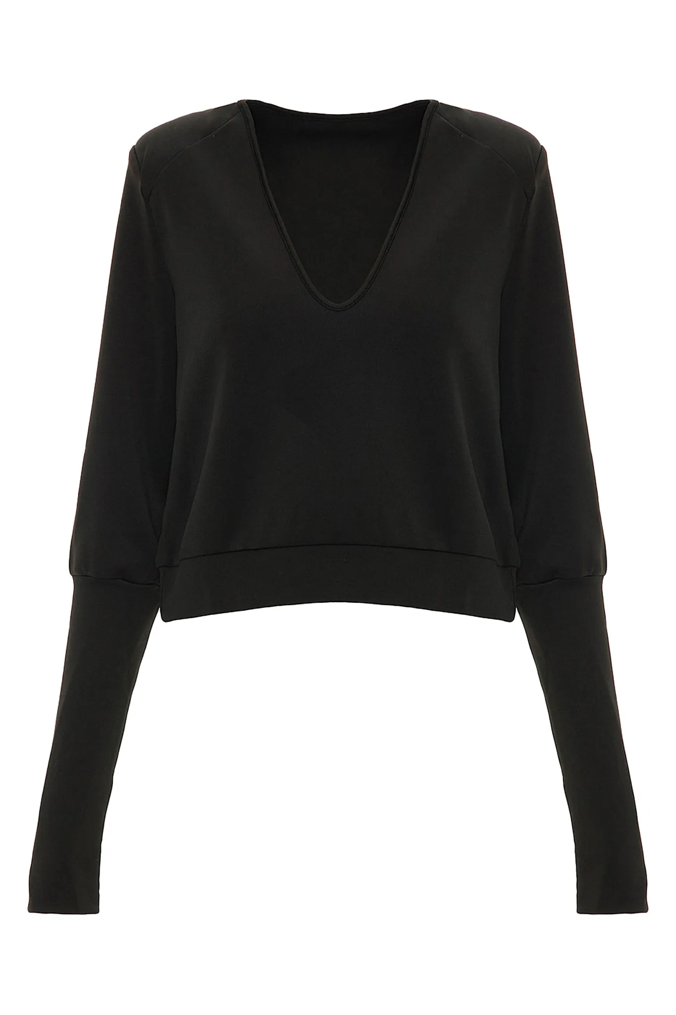 SHOULDER PADDED TOP