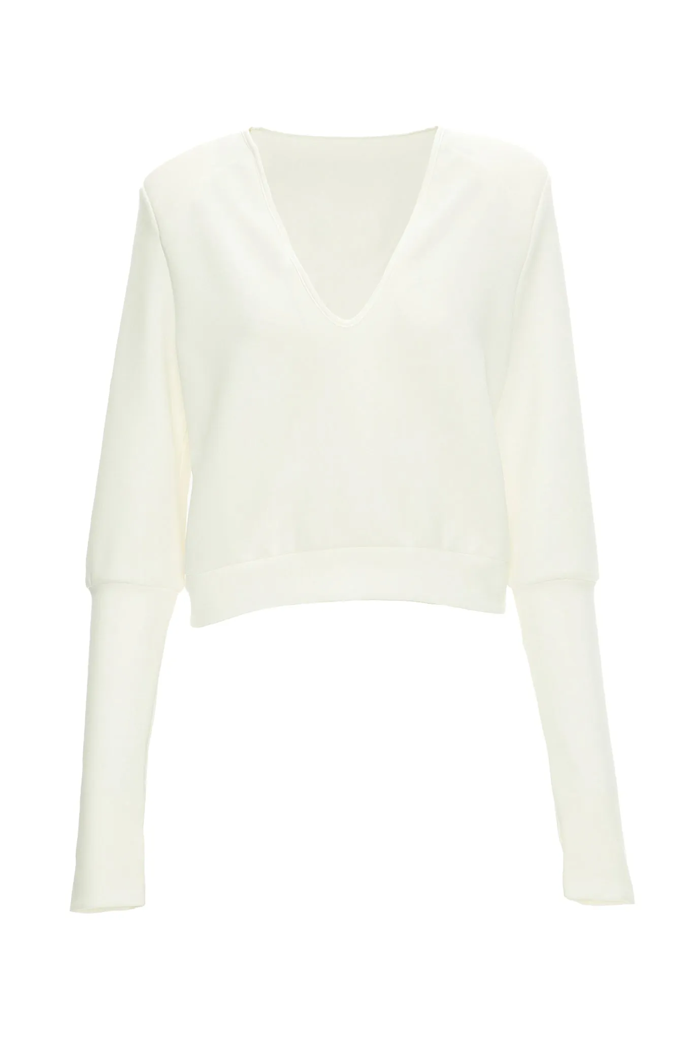 SHOULDER PADDED TOP